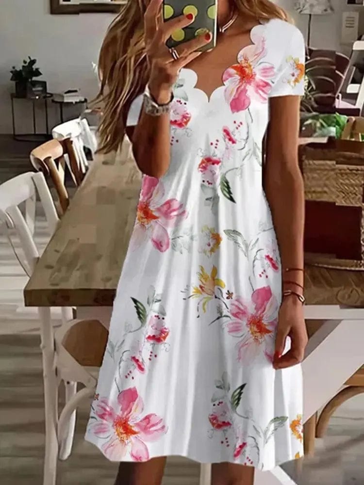 SPS - Printed Casual Comfy Dresses