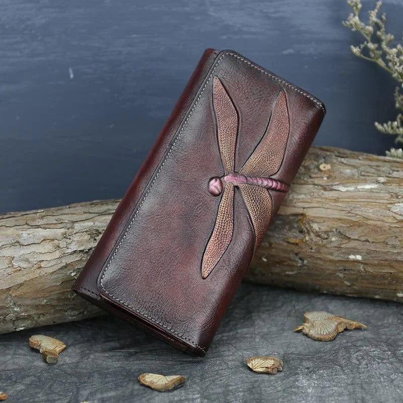 SPS - Dragonfly Genuine Leather Wallet