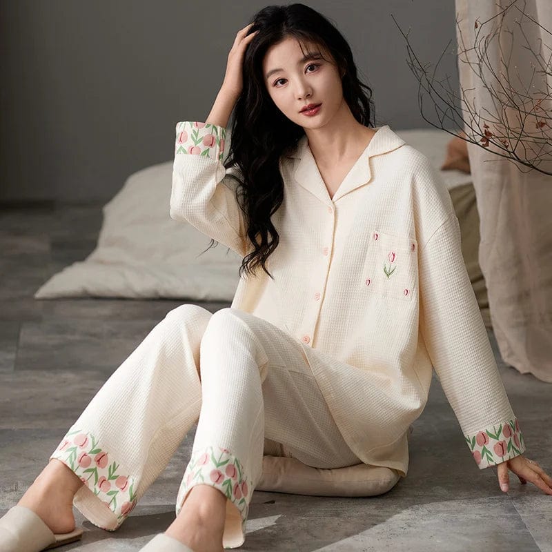 SPS - Winter Waffle Cotton Pajamas