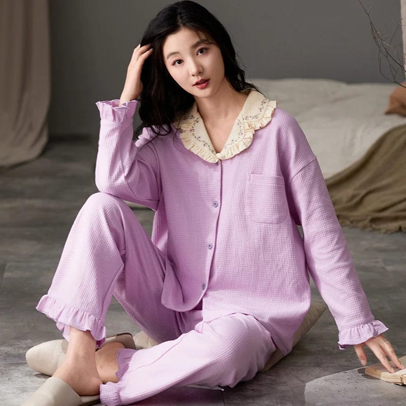 SPS - Winter Waffle Cotton Pajamas