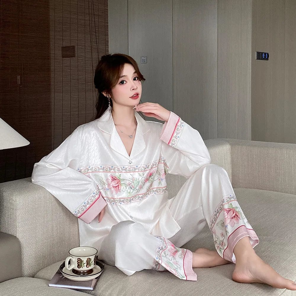 SPS - Ice Silk Pajama Suit