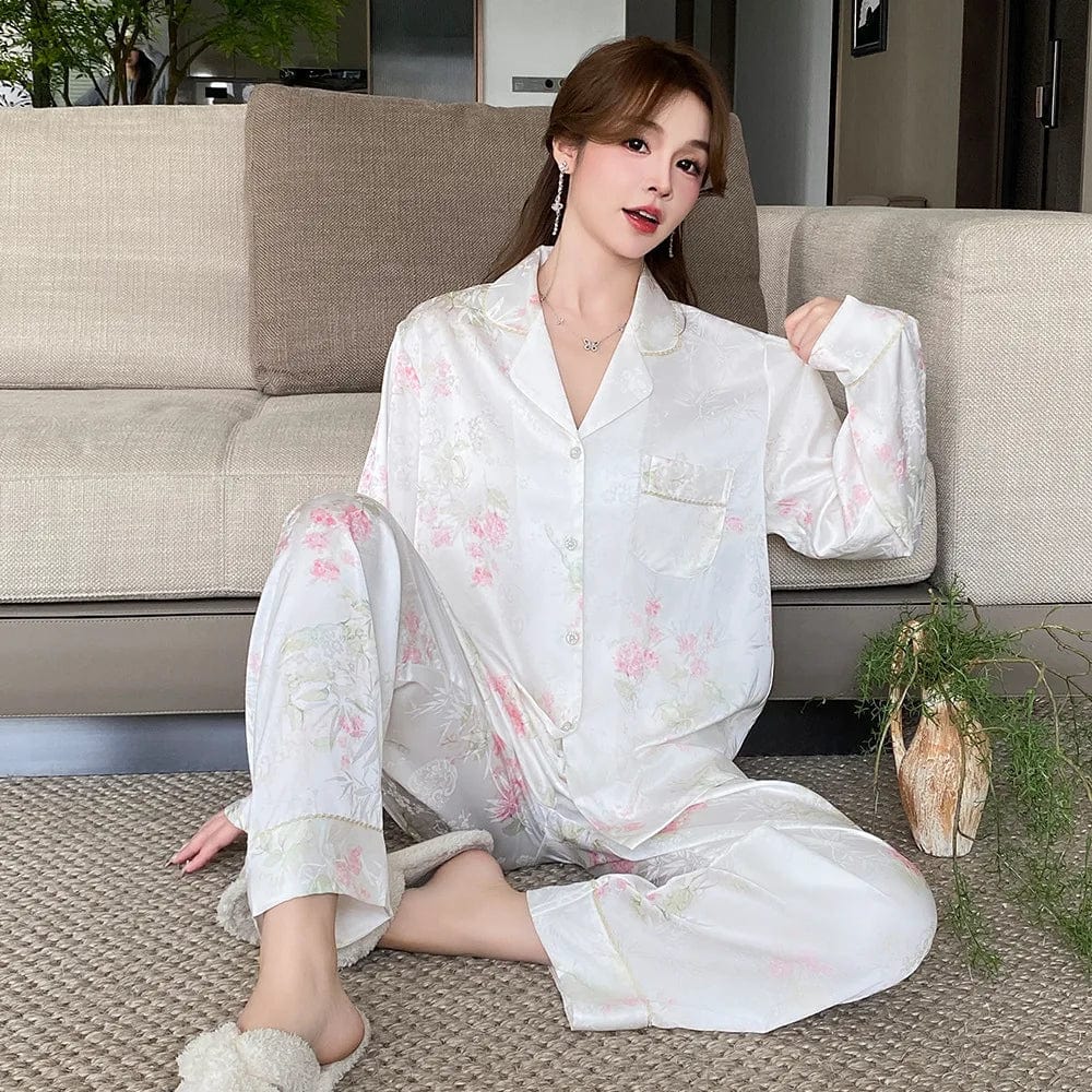 SPS - Ice Silk Pajama Suit