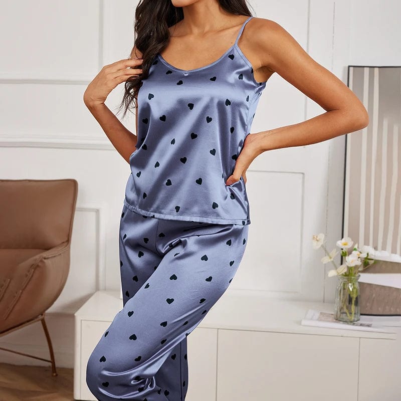 SPS - Heart Print Pajama Set