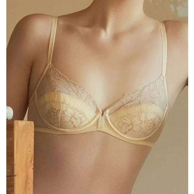 SPS - Mulberry Silk Lace Bra