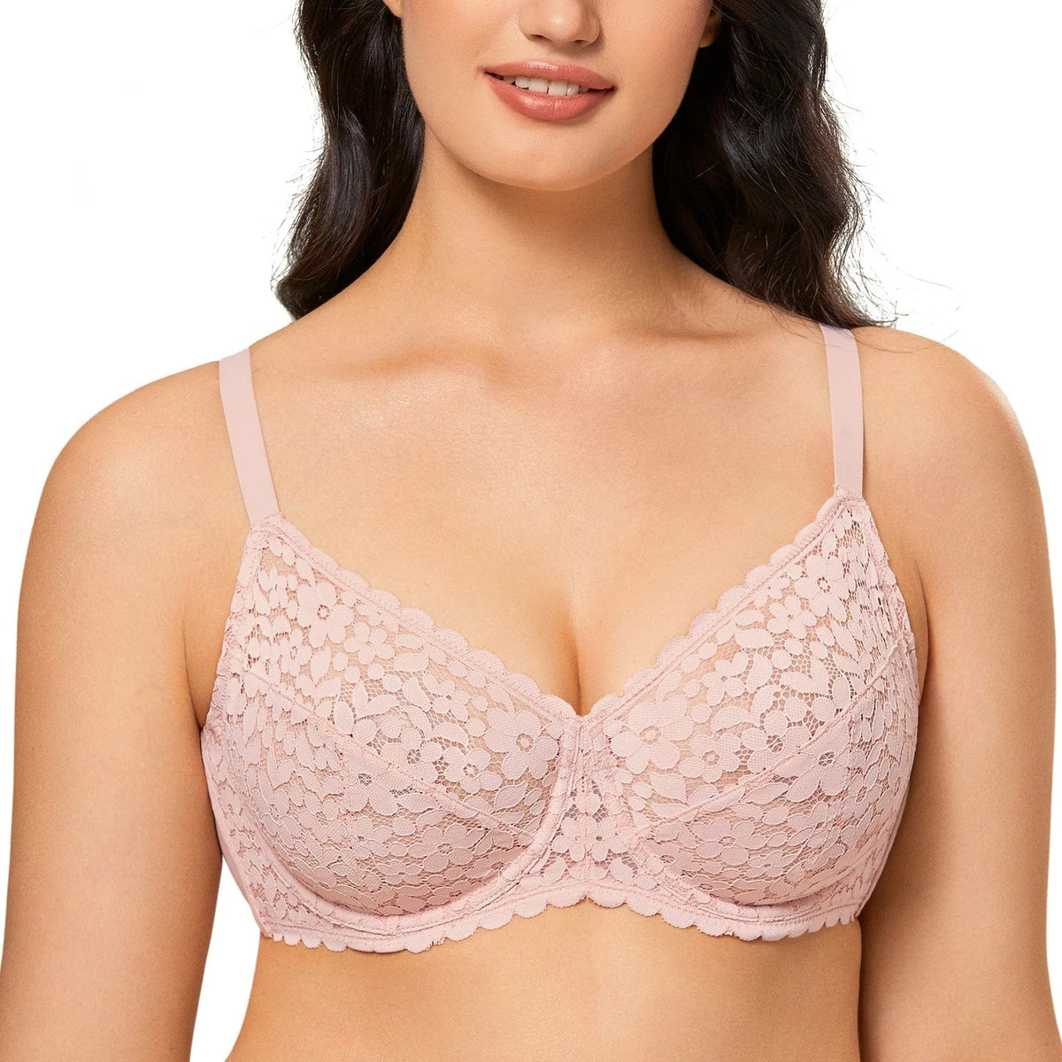 SPS - Floral Lace Minimizer Bra