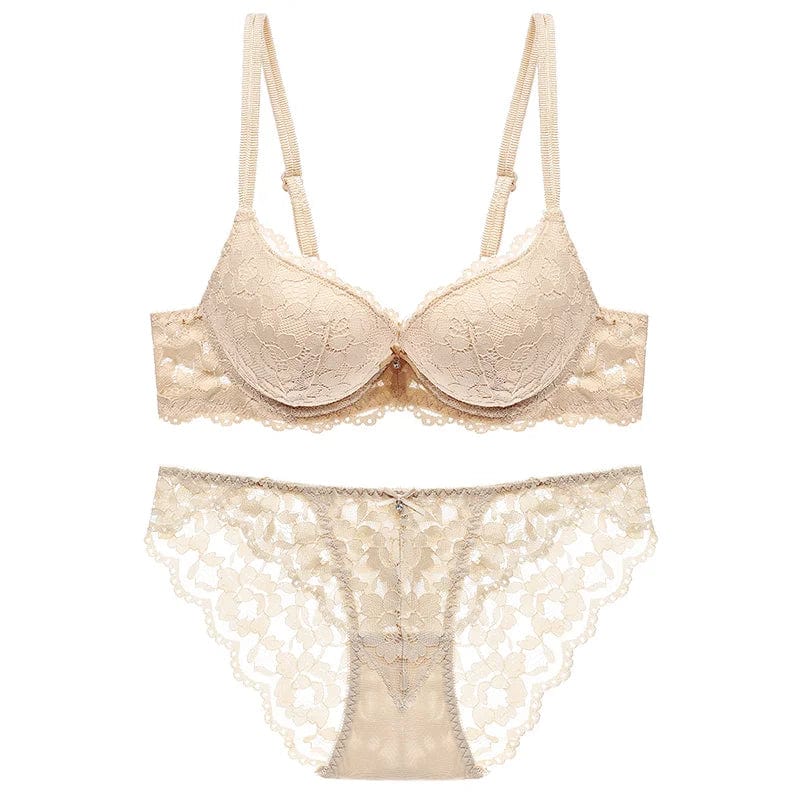 SPS - Logirlve Push-Up Lace Bra Set