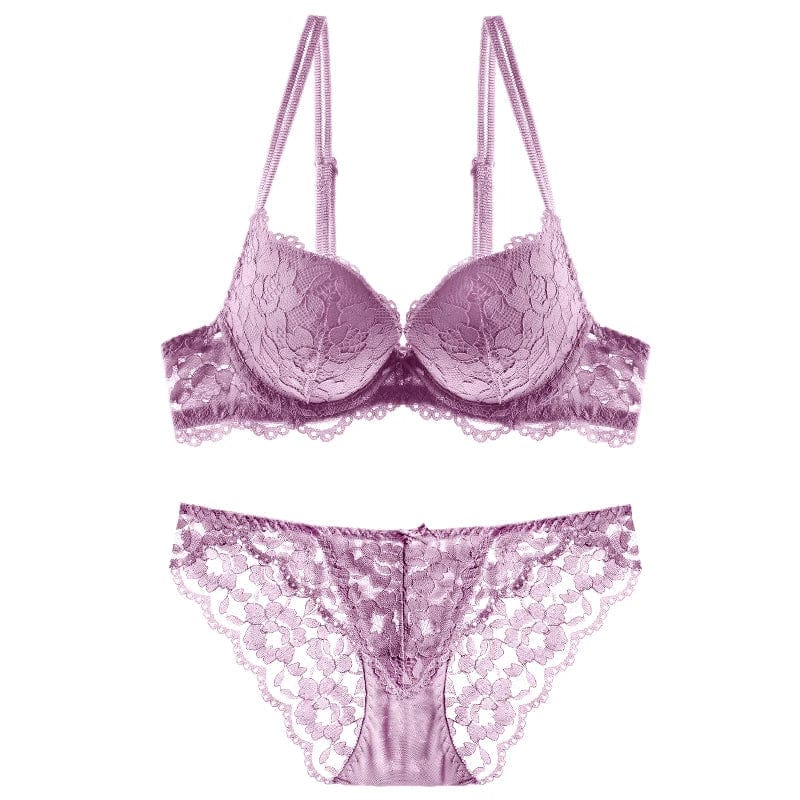 SPS - Logirlve Push-Up Lace Bra Set