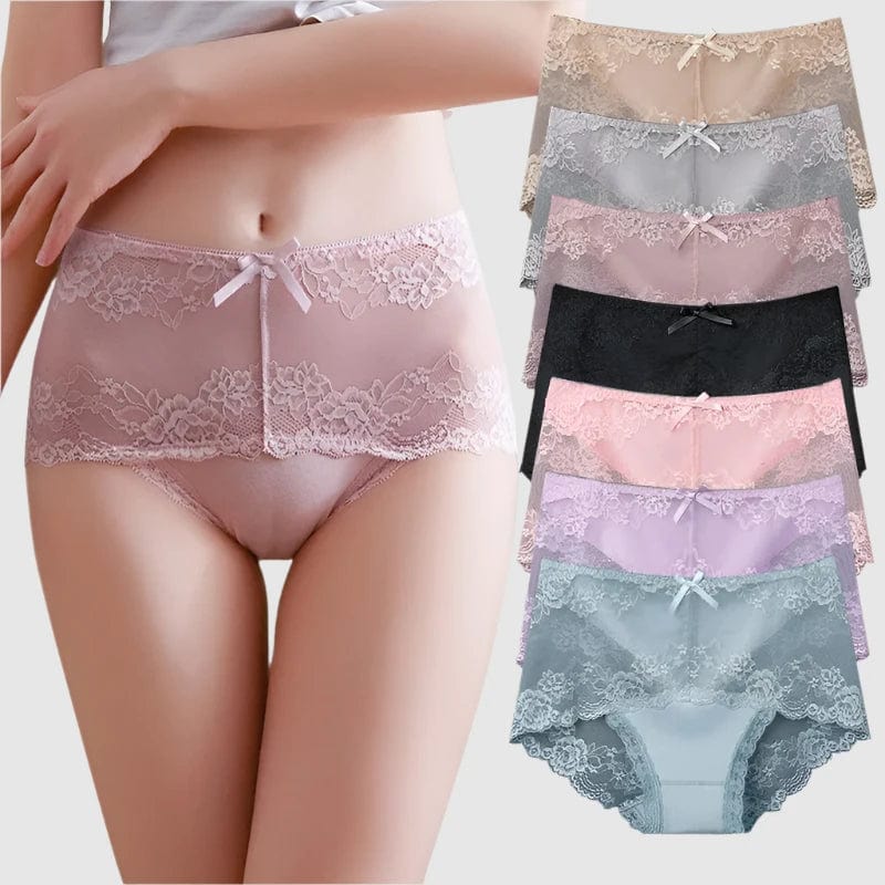 SPS - Cotton Lace Embroidery Briefs