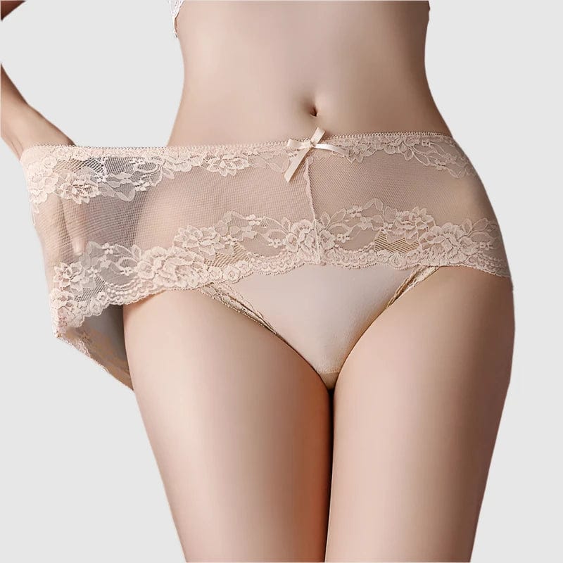 SPS - Cotton Lace Embroidery Briefs