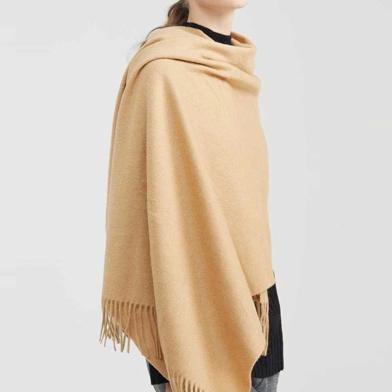 SPS - Women's Thick Cashmere Wool Scarf