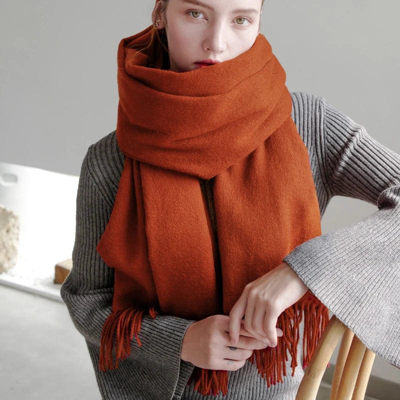 SPS - Women's Thick Cashmere Wool Scarf