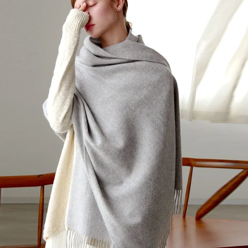 SPS - Women's Thick Cashmere Wool Scarf