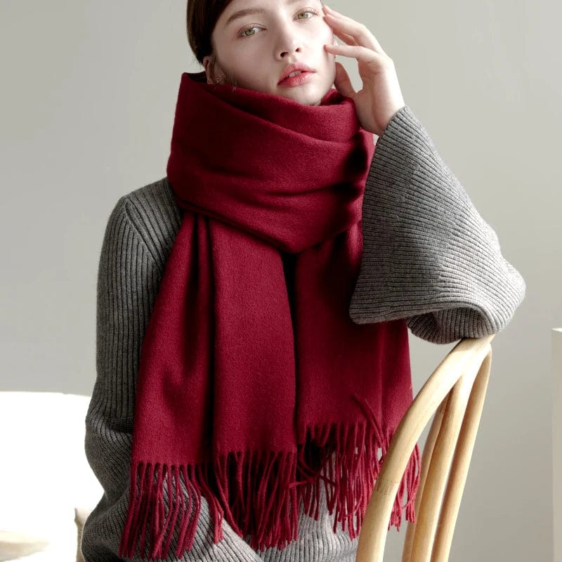 SPS - Women's Thick Cashmere Wool Scarf