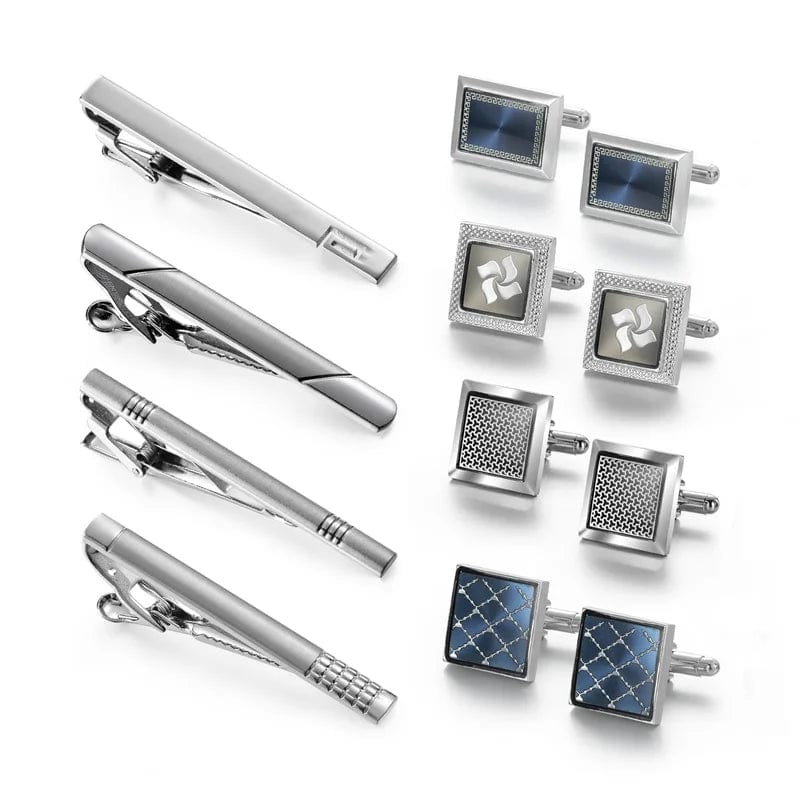 SPS - Tie Clips & Cufflinks Gift Set