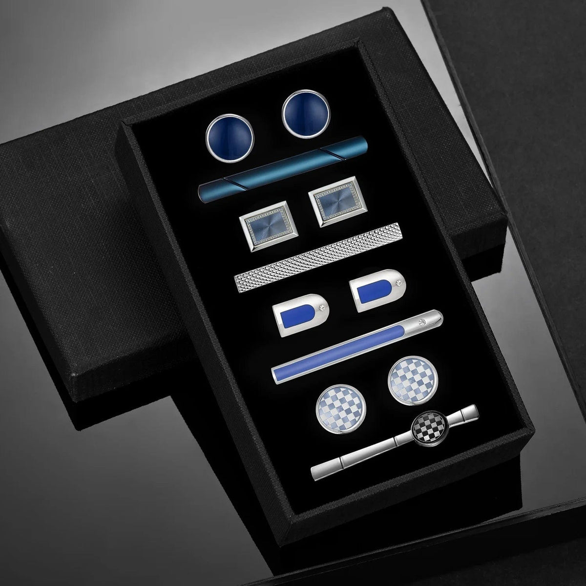 SPS - Tie Clips & Cufflinks Gift Set