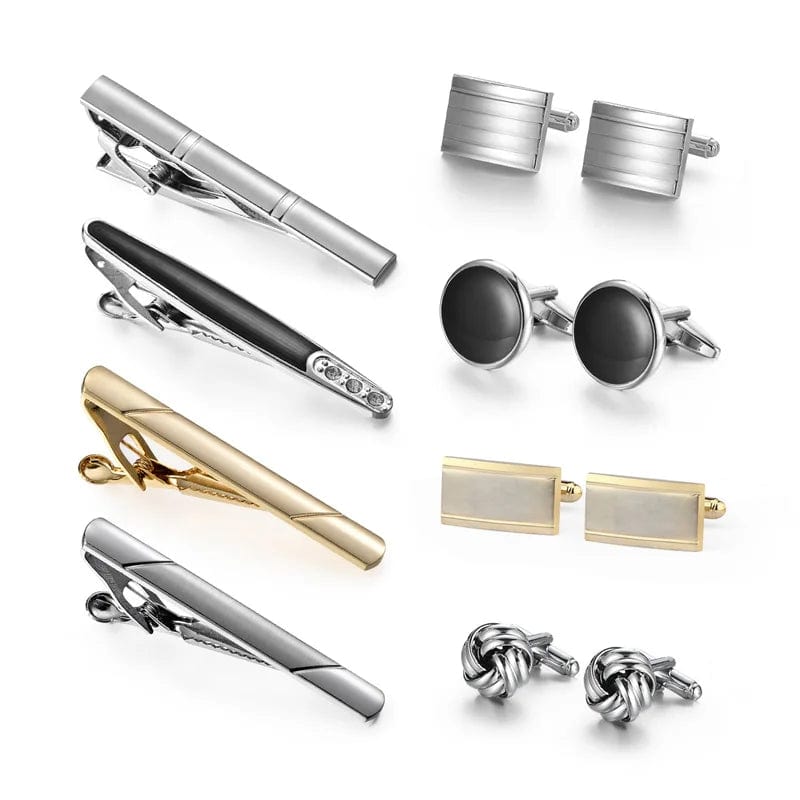 SPS - Tie Clips & Cufflinks Gift Set