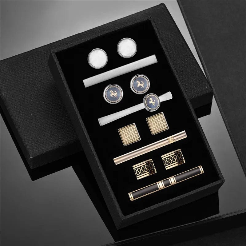 SPS - Tie Clips & Cufflinks Gift Set