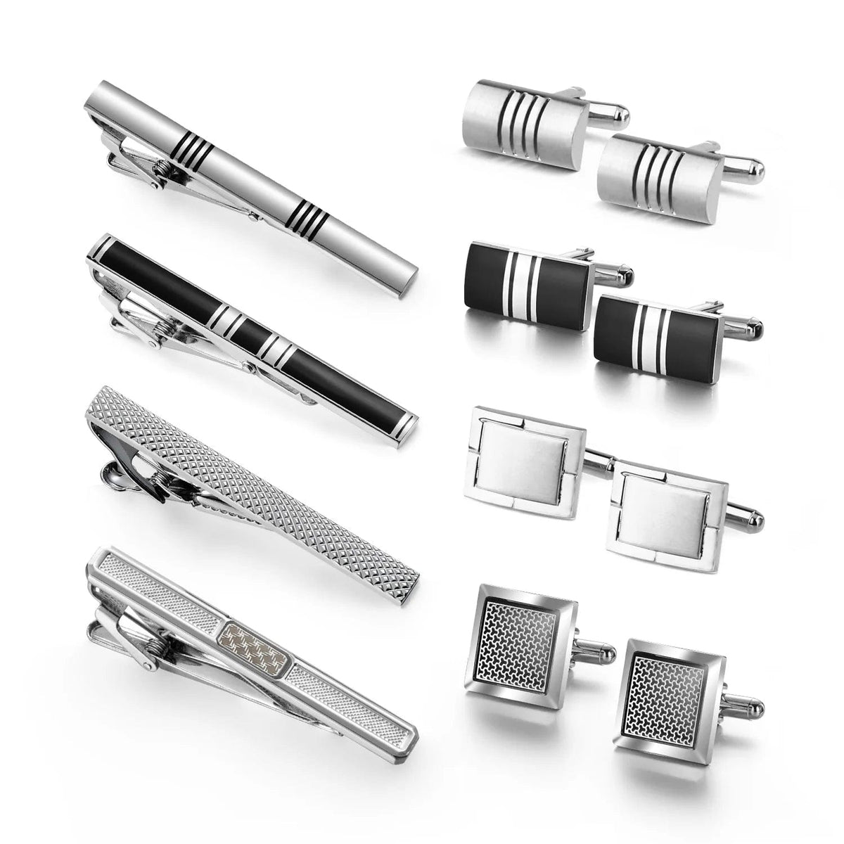 SPS - Tie Clips & Cufflinks Gift Set