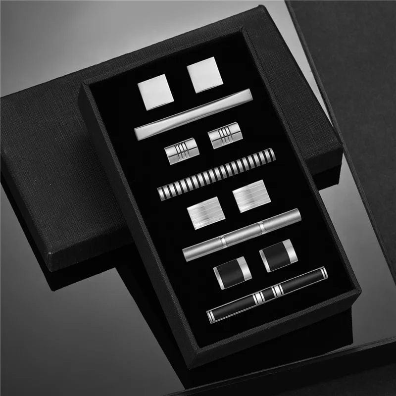 SPS - Tie Clips & Cufflinks Gift Set