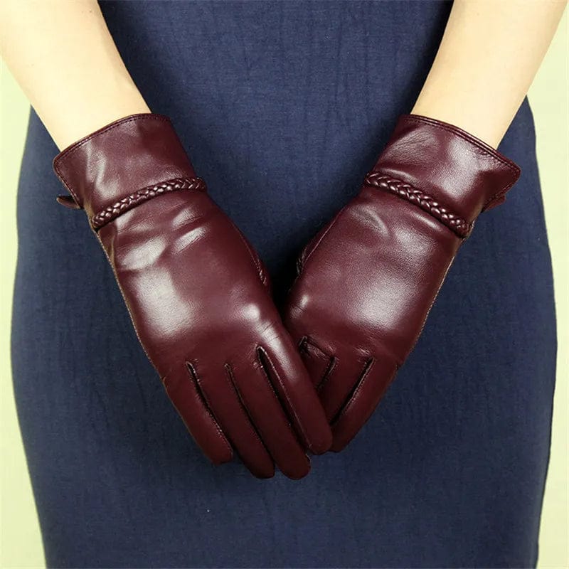 SPS - Real Leather Thermal Lambskin Women’s Gloves