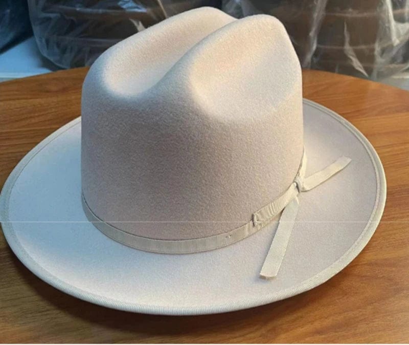 SPS - Men's Wool Felt Cowboy Hat