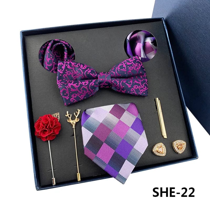 SPS - Luxury Tie Gift Set for Men