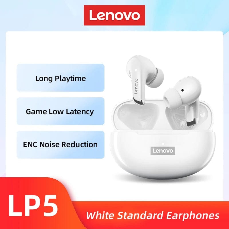 SPS - Lenovo LP5 Wireless Bluetooth Earbuds