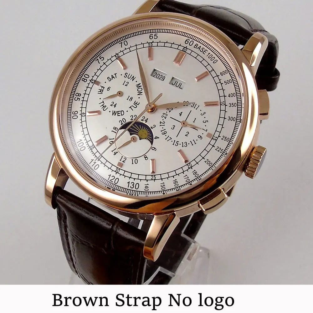 SPS - Corgeut 42mm Men's Rose Gold Watch