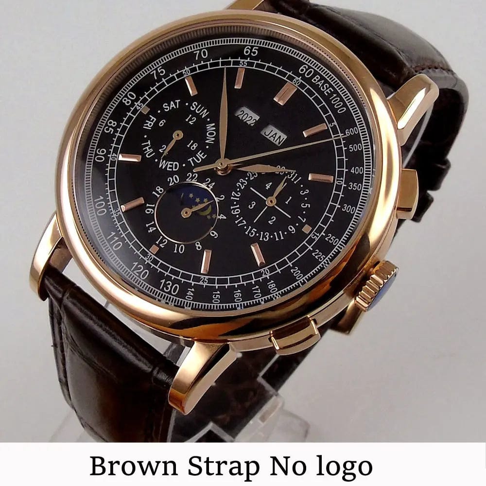 SPS - Corgeut 42mm Men's Rose Gold Watch