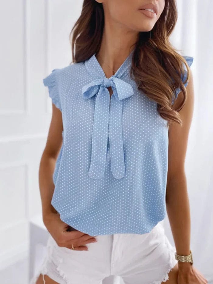 SPS - Ruffles Sleeveless Blouse