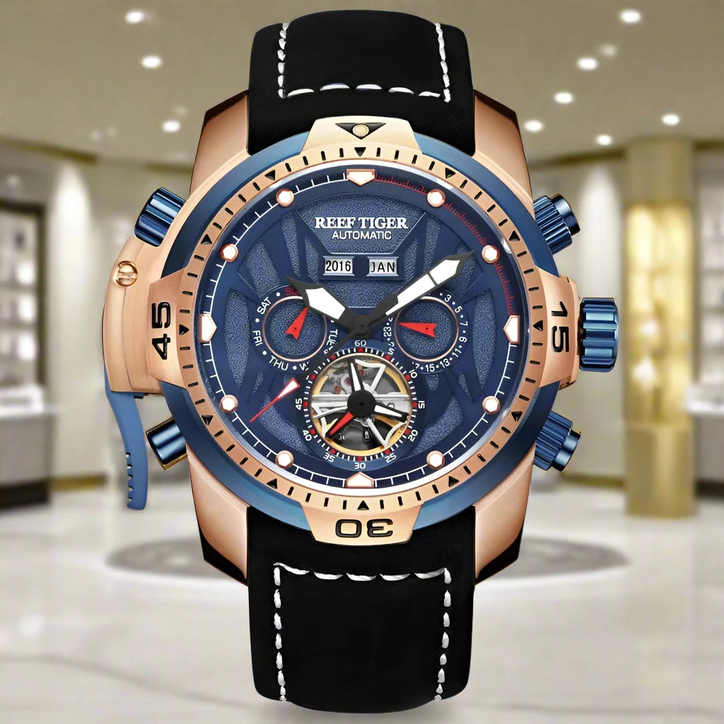 SPS - Reef Tiger Rose Gold Sport Watch