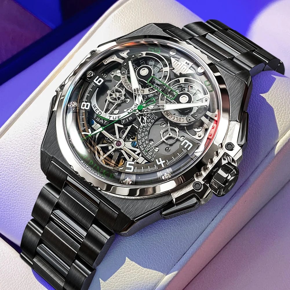 SPS - OUPINKE Luxury Skeleton Watch