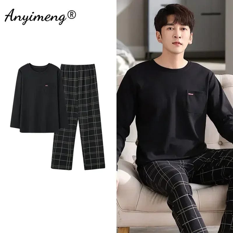 SPS - Men Pajamas Autumn Winter