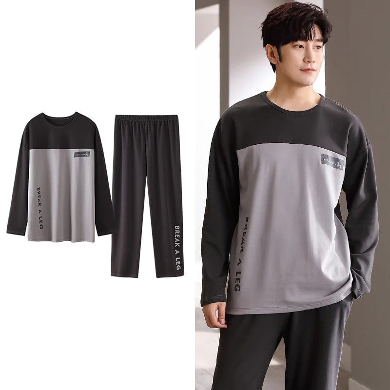 SPS - Men Pajamas Autumn Winter