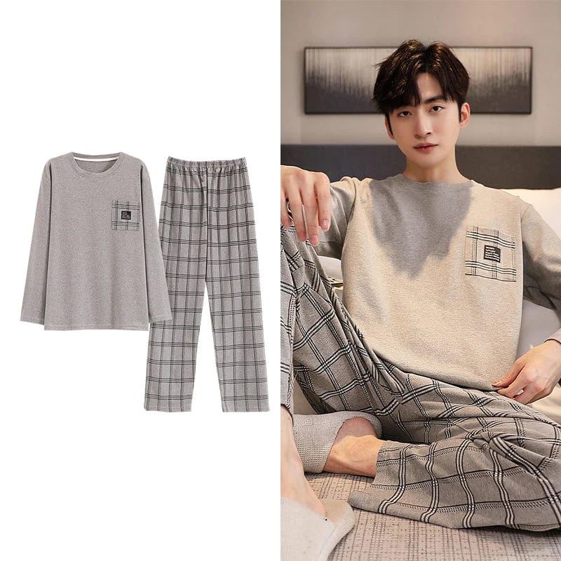 SPS - Men Pajamas Autumn Winter