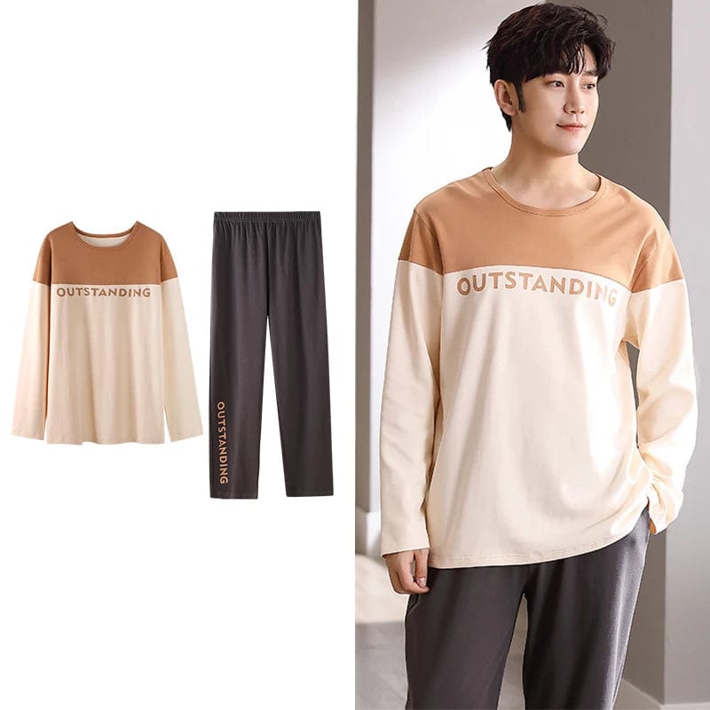 SPS - Men Pajamas Autumn Winter