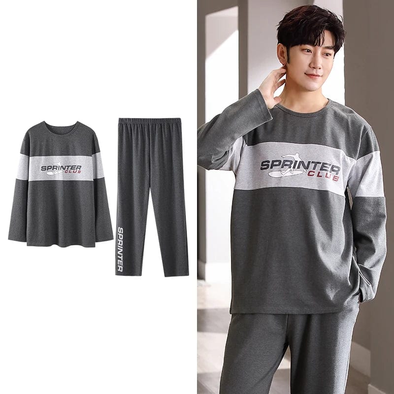 SPS - Men Pajamas Autumn Winter