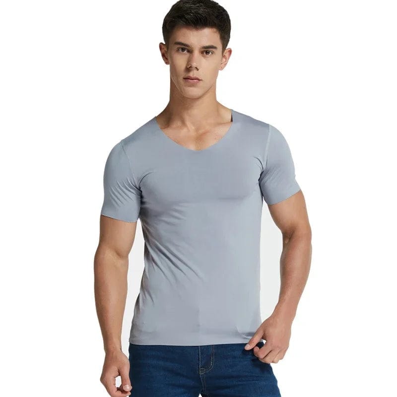 SPS - Ice Silk V-Neck Shirt