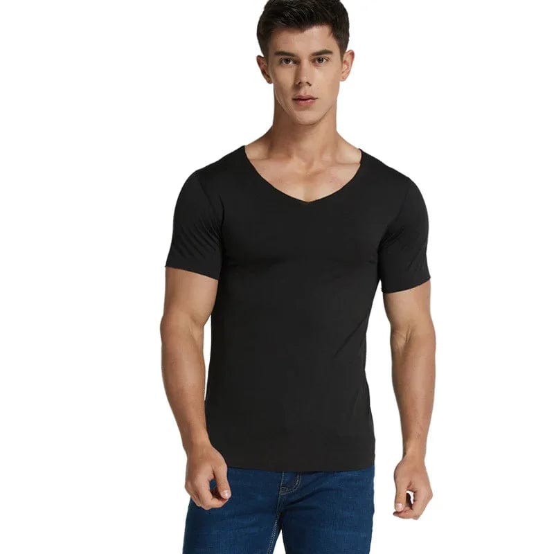 SPS - Ice Silk V-Neck Shirt