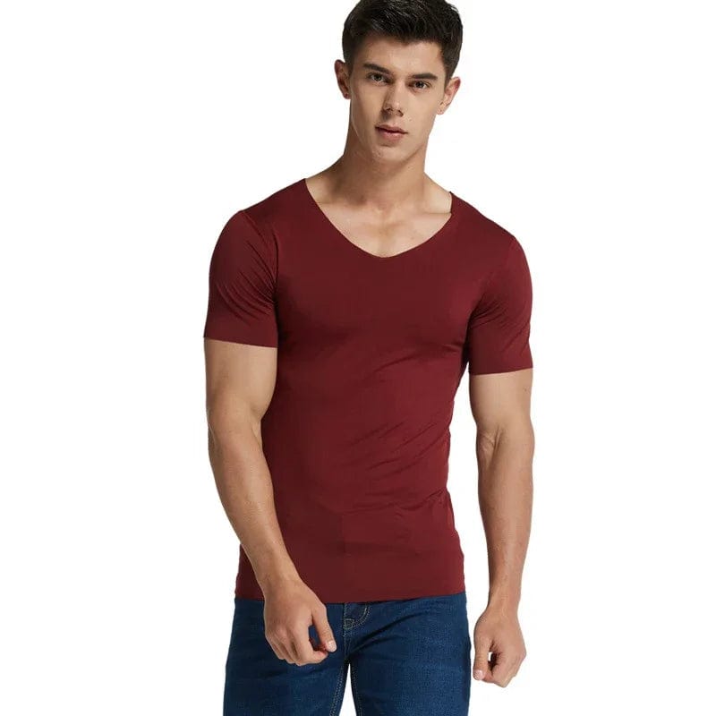 SPS - Ice Silk V-Neck Shirt