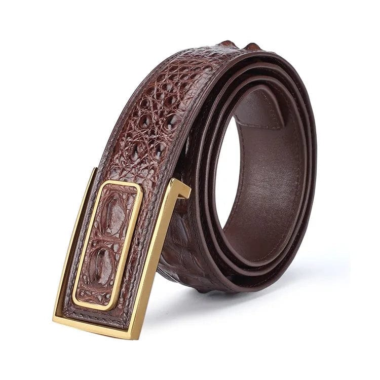 SPS - Luxury Crocodile Leather Belt