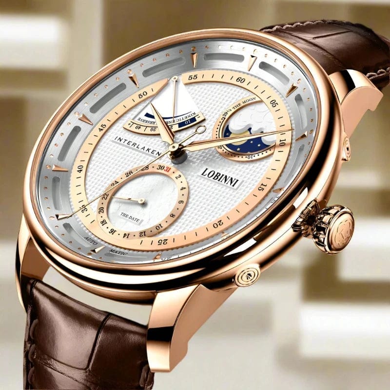 SPS - LOBINNI Luxury Moonphase Watch