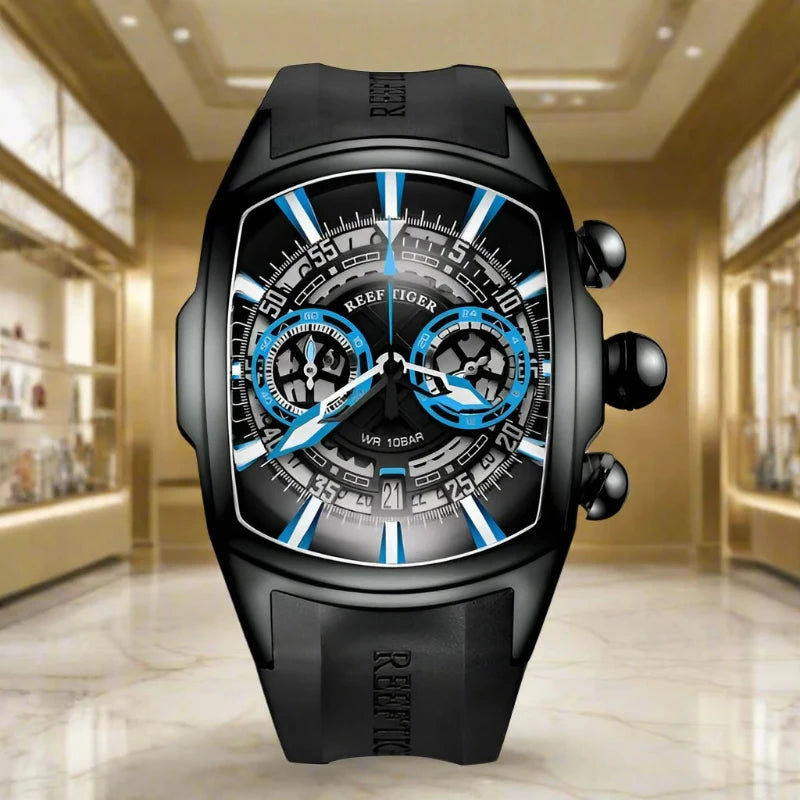 SPS - Reef Tiger Watch Men Luxury Chronograph