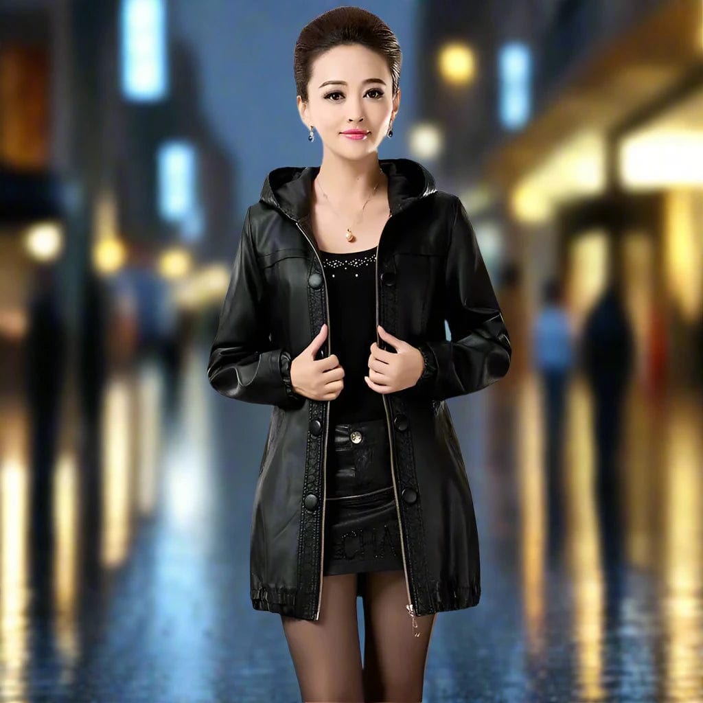 SPS - Cool Faux Leather Jacket