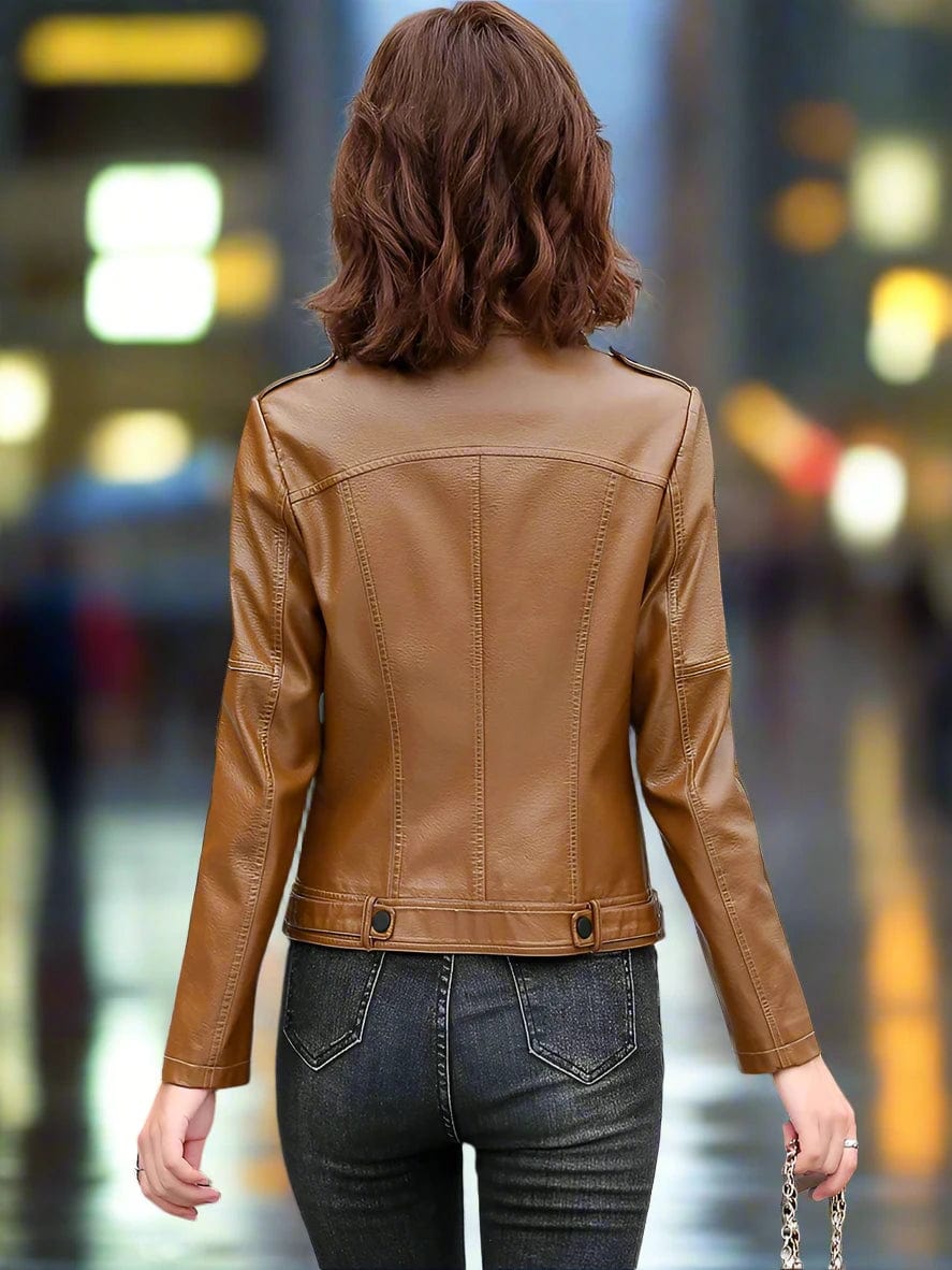 SPS - Women’s Slim Leather Jacket