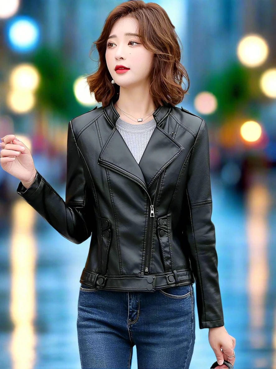 SPS - Women’s Slim Leather Jacket