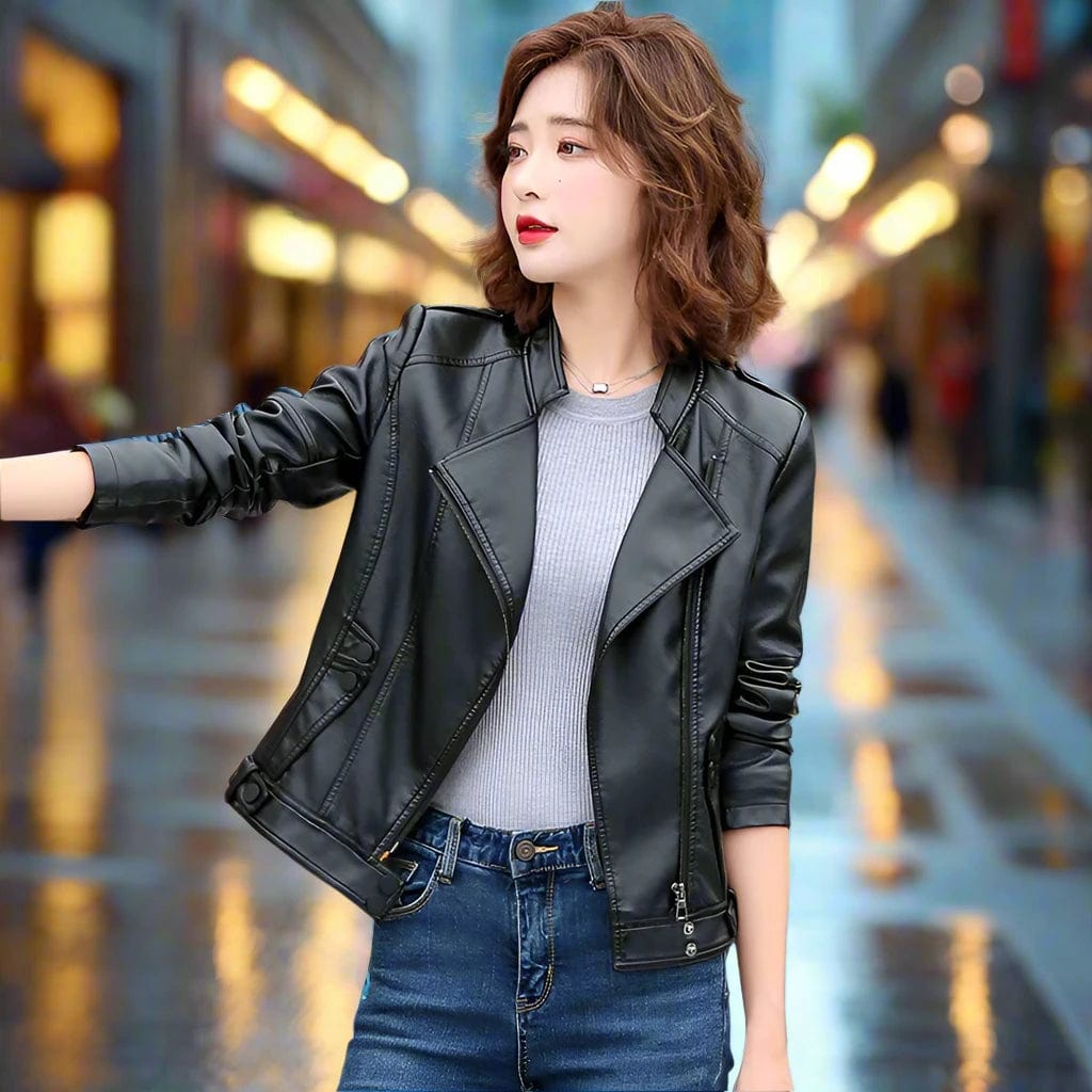 SPS - Women’s Slim Leather Jacket