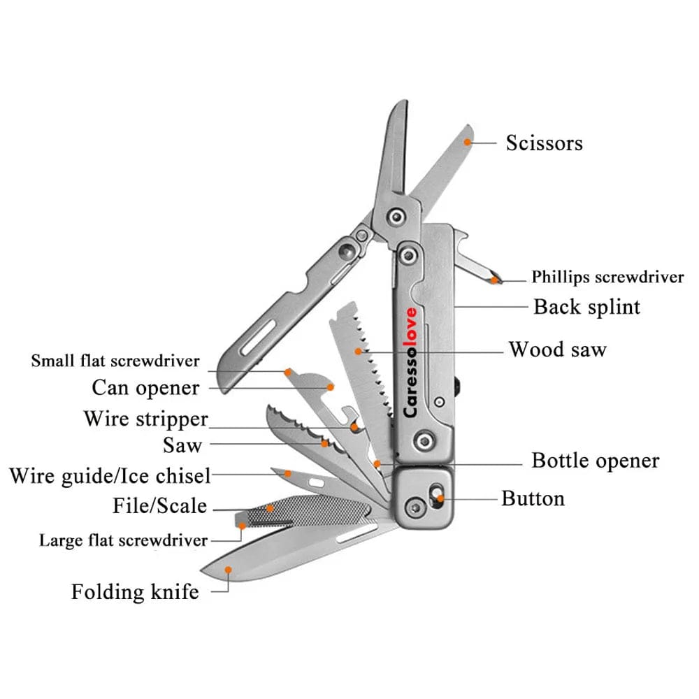 SPS - Multipurpose Folding Knife Tool