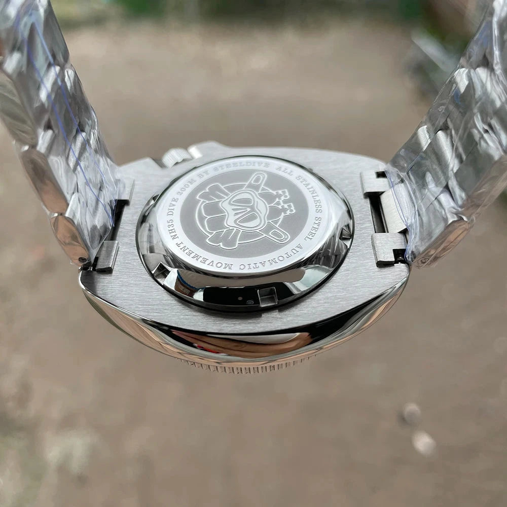 Steeldive SD1974 NH35 200M Turtle Diver Watch