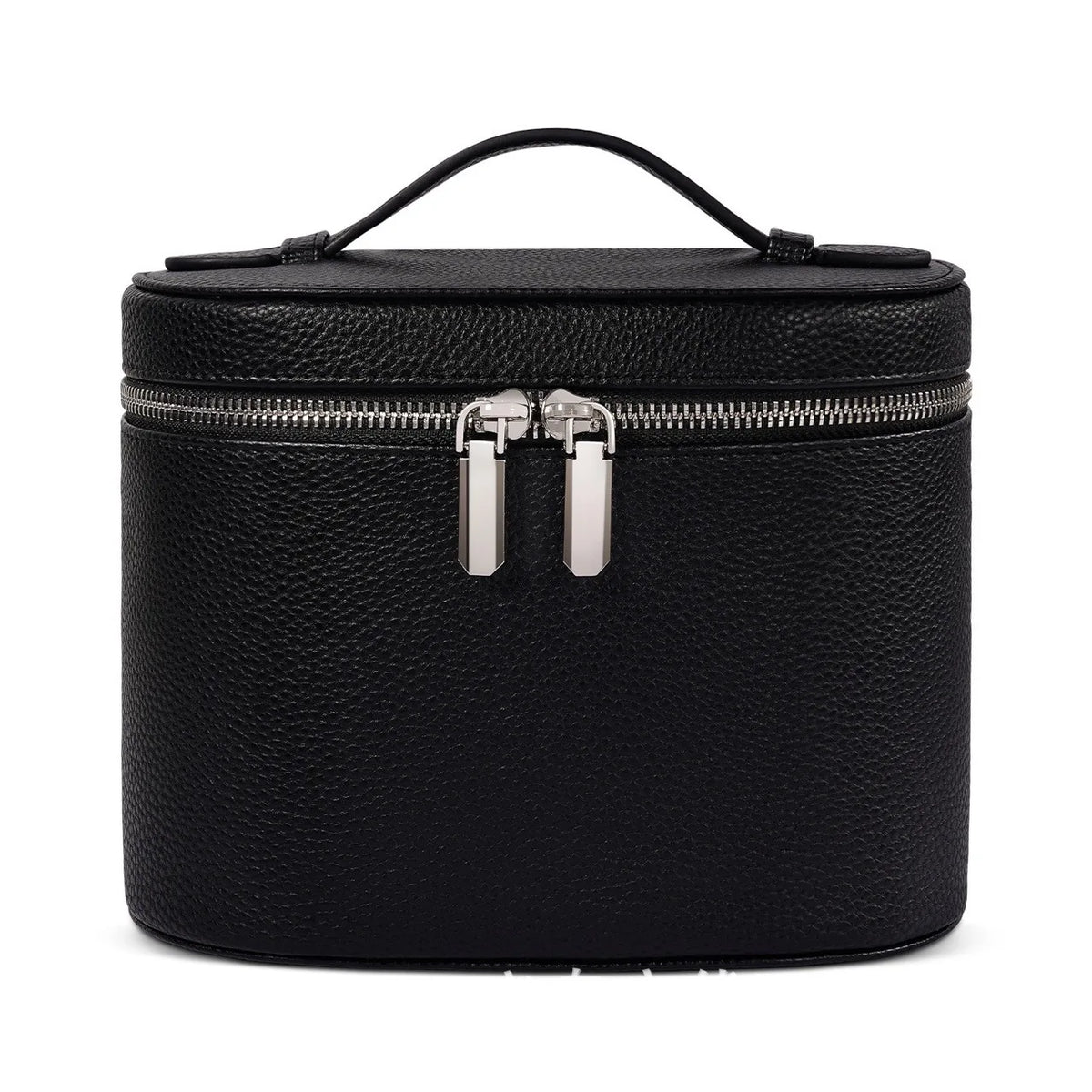 Structured PU Travel Cosmetic Organizer Bag in Black / China Mainland – product image 8